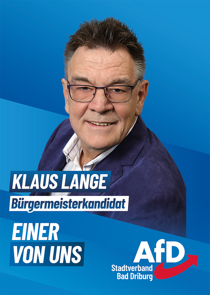 wahlplakat_auf_hohlkammerplatte_din_a0_einseitig_4_0- Klaus Lange